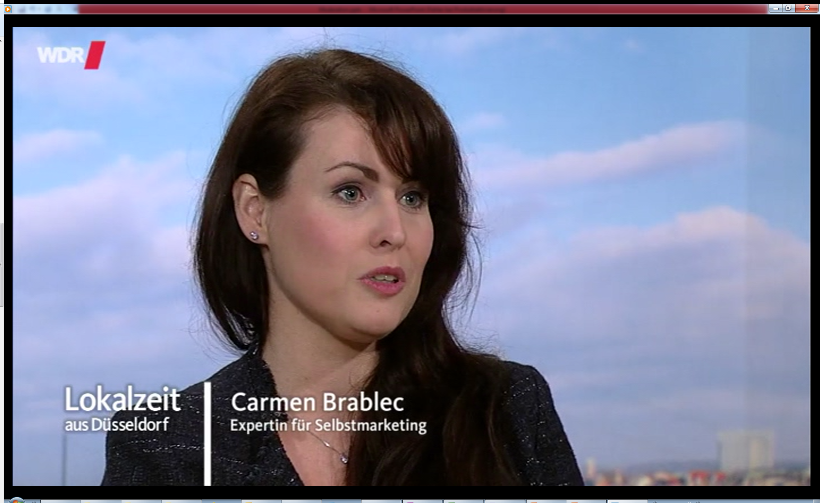 Carmen im WDR-Interview
